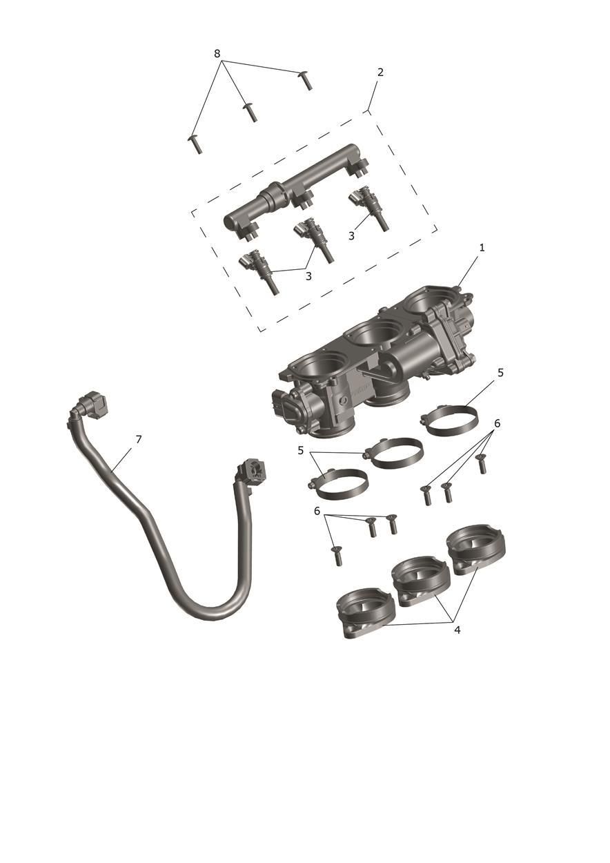 ACCELERATEURS INJECTEURS ET RAMPE DE CARBURANT POUR TIGER SPORT 800 2025