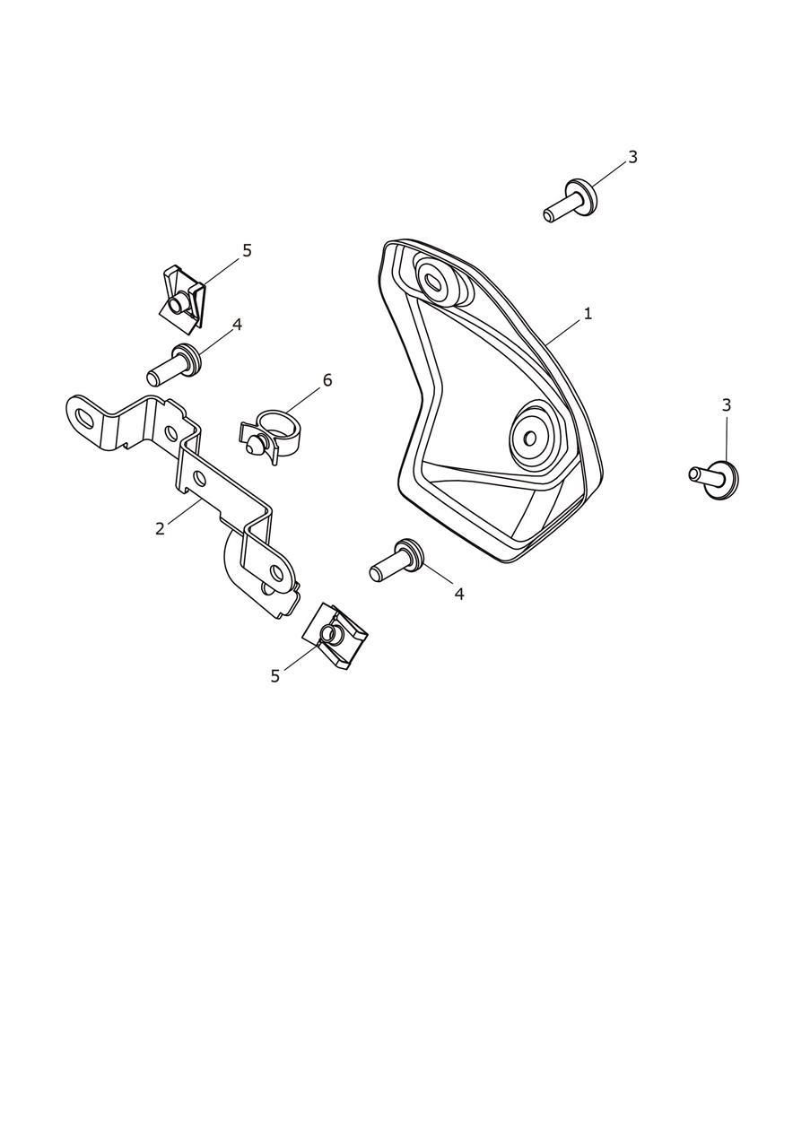 COUVERCLE DU CAPTEUR D OXYGENE POUR TIGER 900 GT 2024