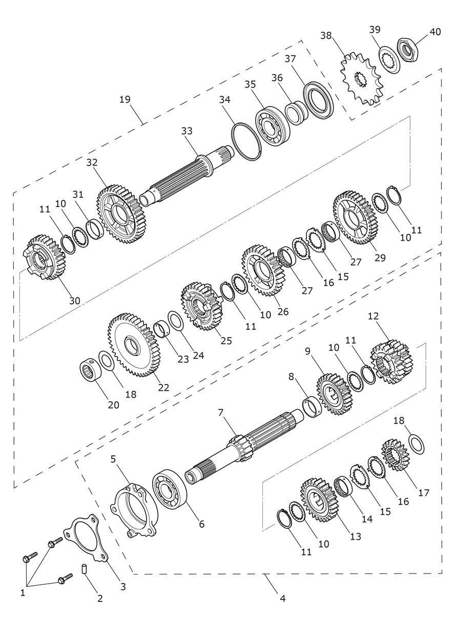 TRANSMISSION POUR TIGER SPORT LAMS 2025