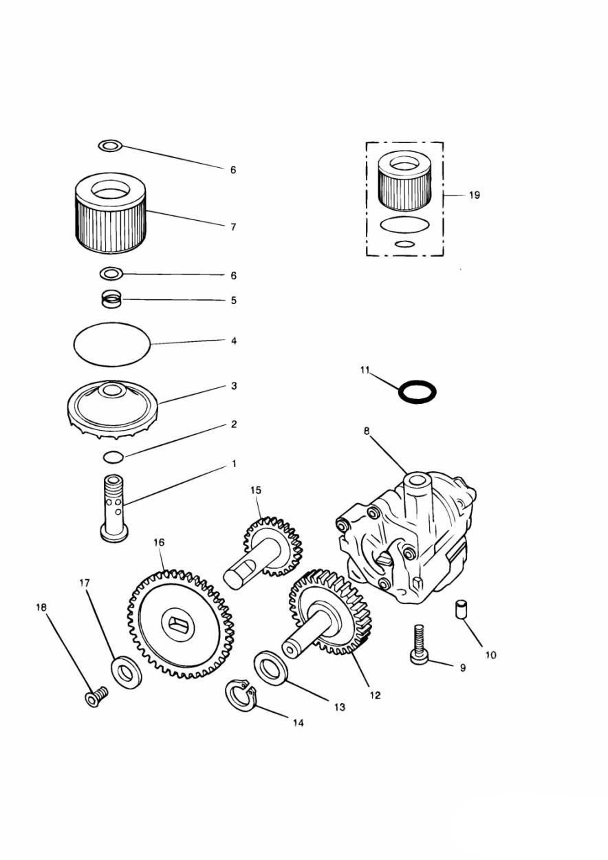 SYSTEME DE LUBRIFICATION POUR TROPHY 1200 1991