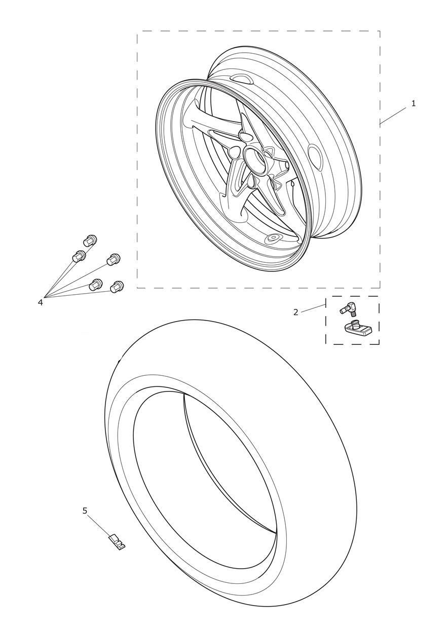 ROUE ARRIERE POUR TROPHY SE A1 2013