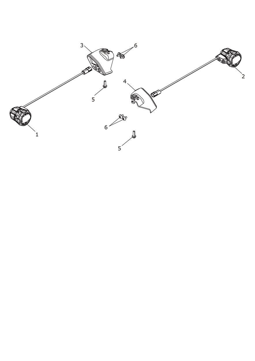 PHARES ANTIBROUILLARD POUR TIGER 900 GT PRO 2024