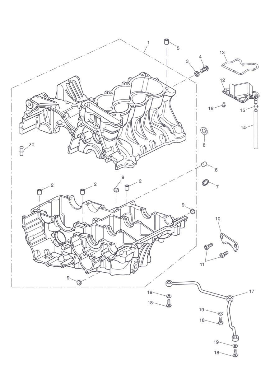 CARTER ET FIXATIONS POUR TIGER SPORT ABS A1 2013