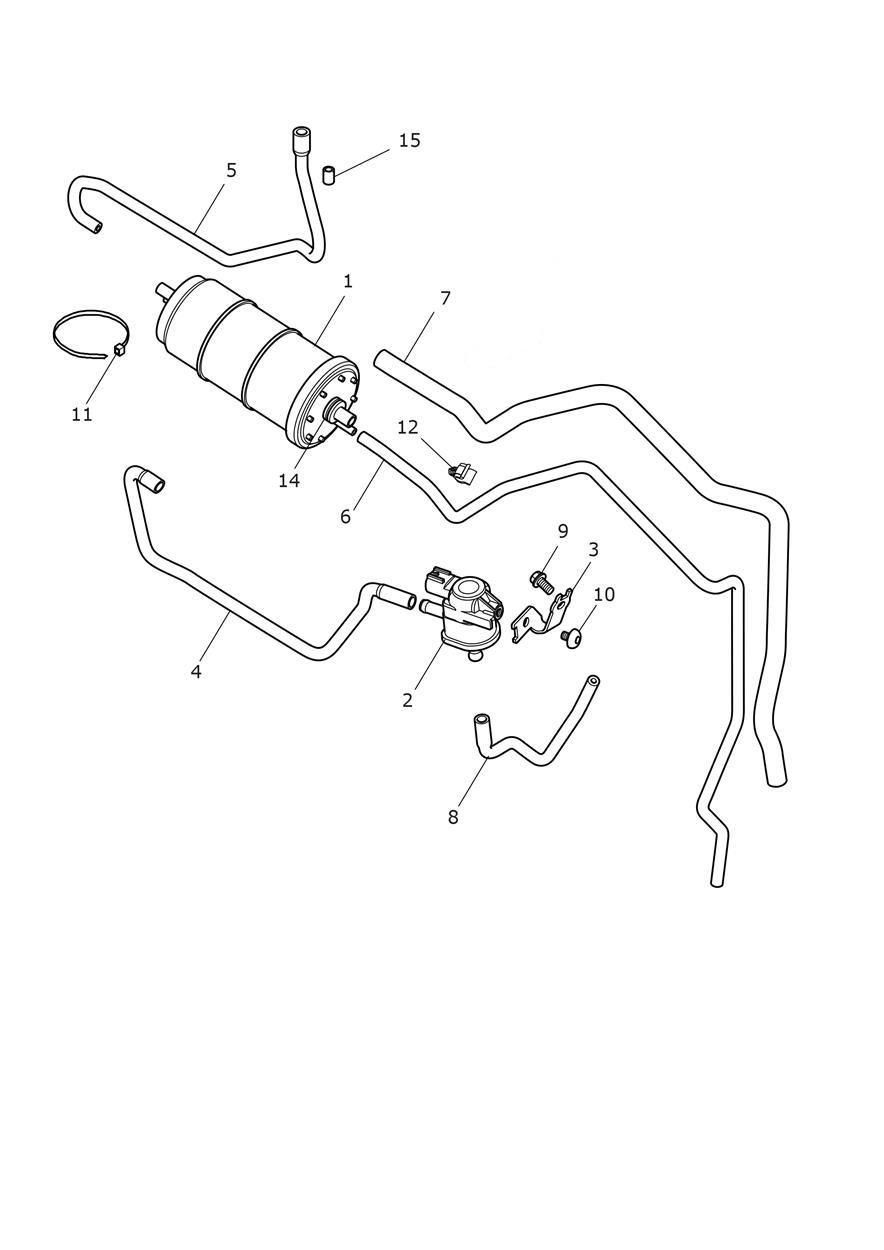 SYSTEME DE CONTROLE DES EMISSIONS EVAPORATIVES POUR TRIDENT 2021