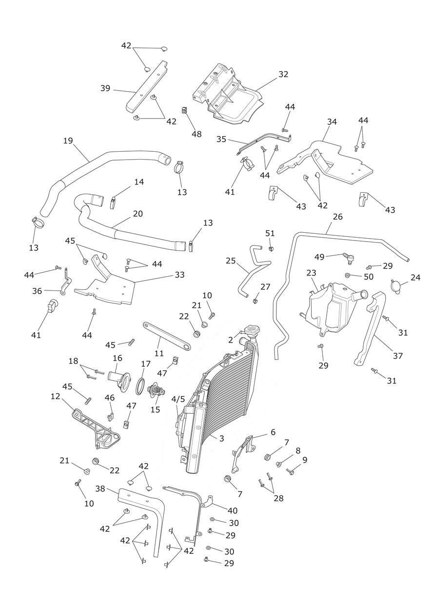 SYSTEME DE REFROIDISSEMENT POUR TROPHY A1 2013