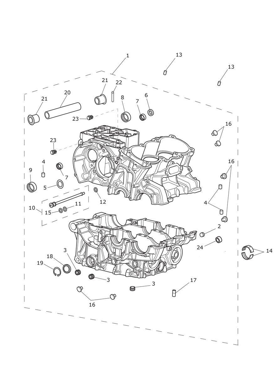 CARTER ET FIXATIONS POUR TIGER 800 XRT 2016