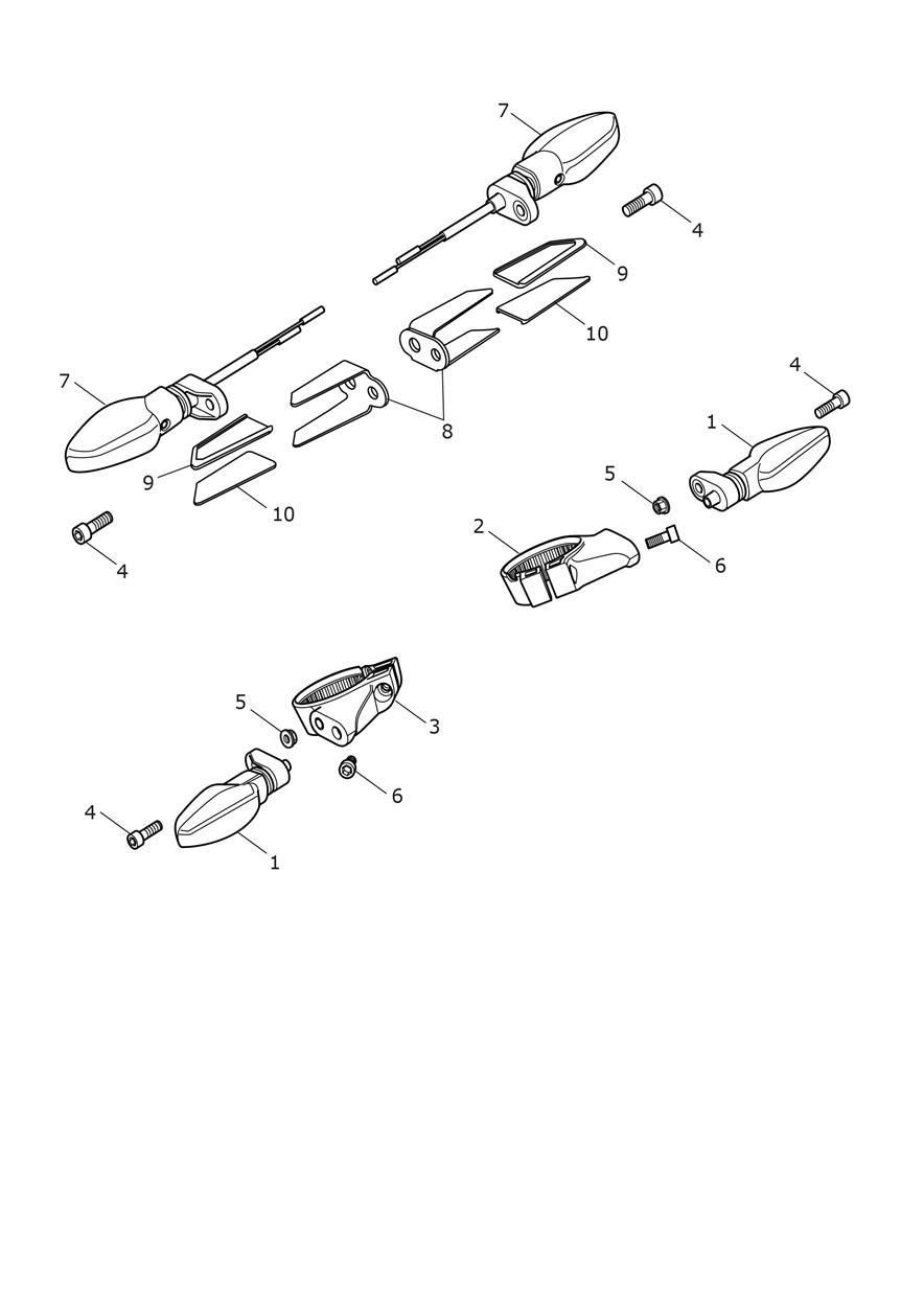 CLIGNOTANTS POUR TRIDENT 2021