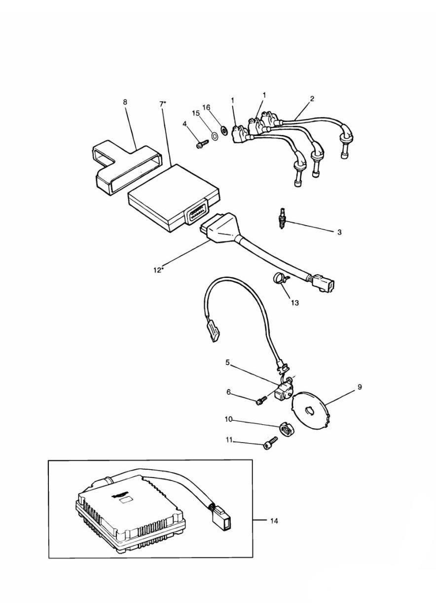 SYSTEME D ALLUMAGE POUR TRIDENT 750 1991