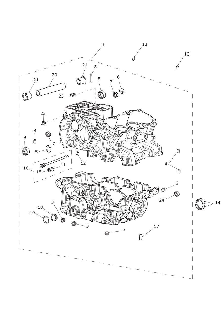 CARTER ET FIXATIONS POUR TIGER 800 XCA 2016